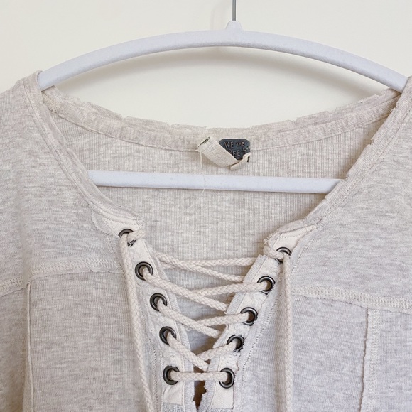 Free People lace up thermal - Picture 2 of 3